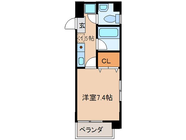 Ｎフラッツ浄心の物件間取画像